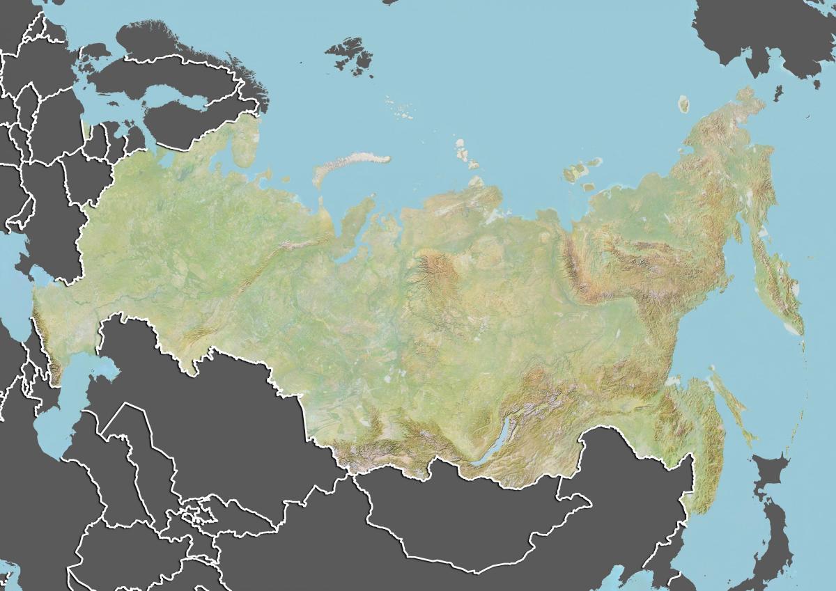 نقشه از قزاقستان جغرافیا
